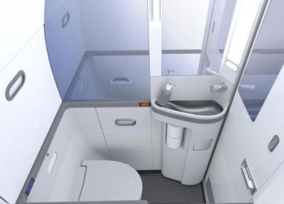 توالت هواپیماها در آینده ای نزدیک کوچک تر می شوند